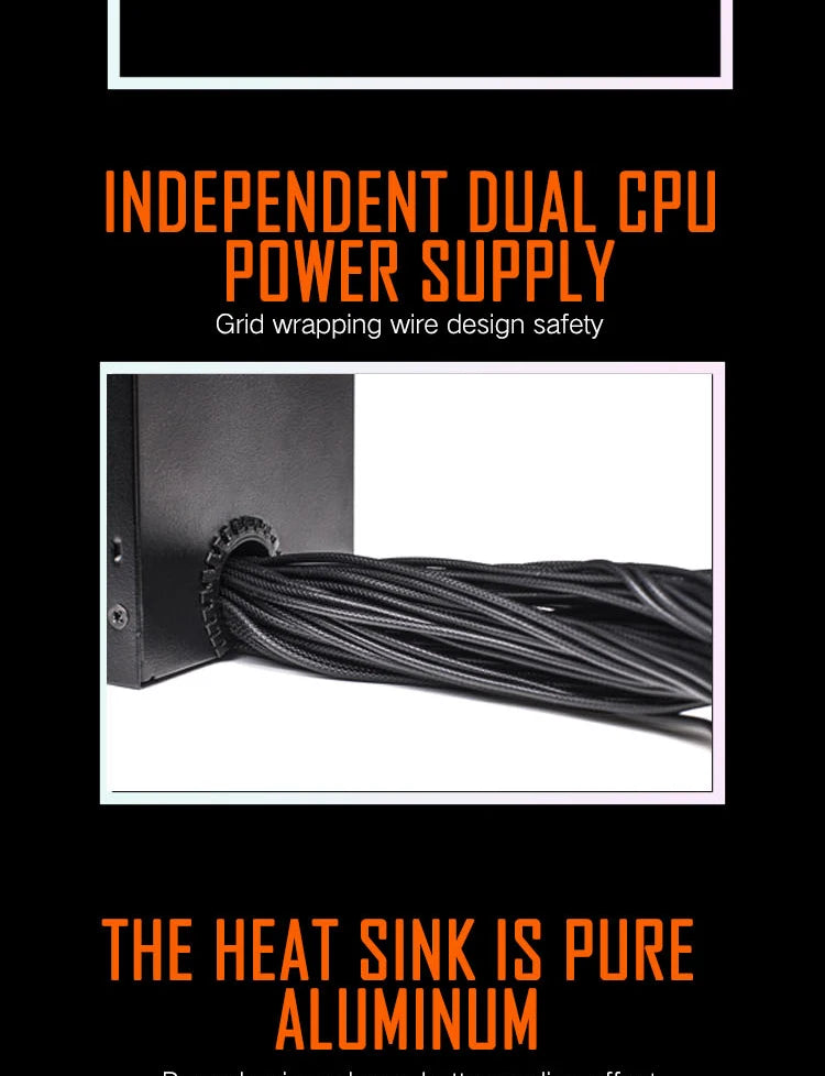 Aigo AK PC PSU – 500W-1000W Gaming Power Supply