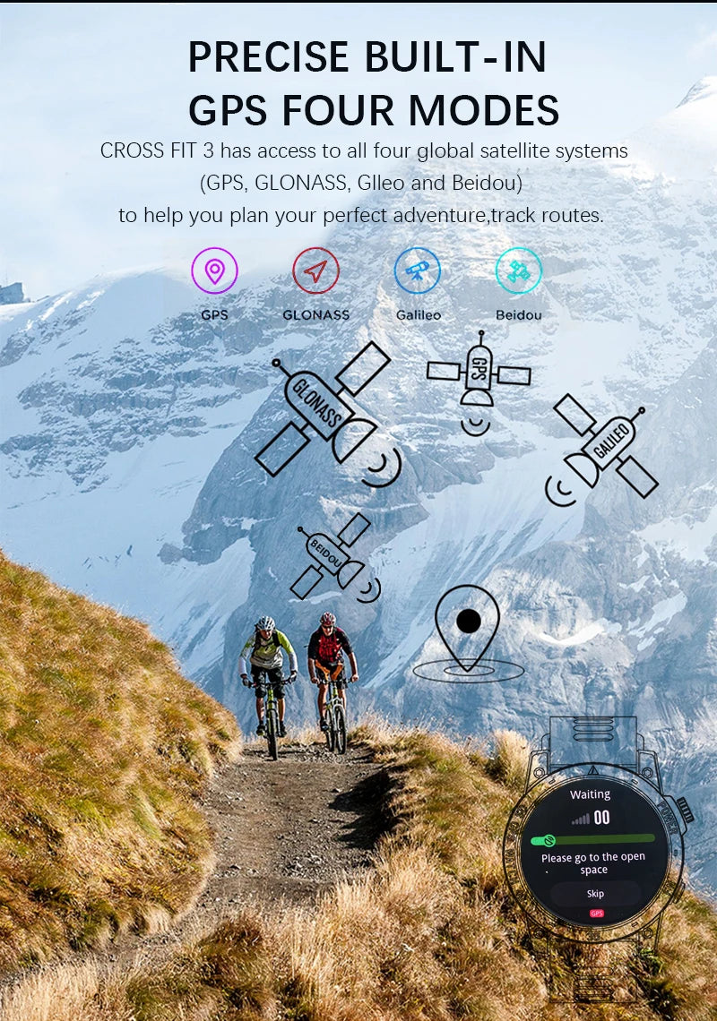 NORTH EDGE 2025 GPS Sports Smart Watch