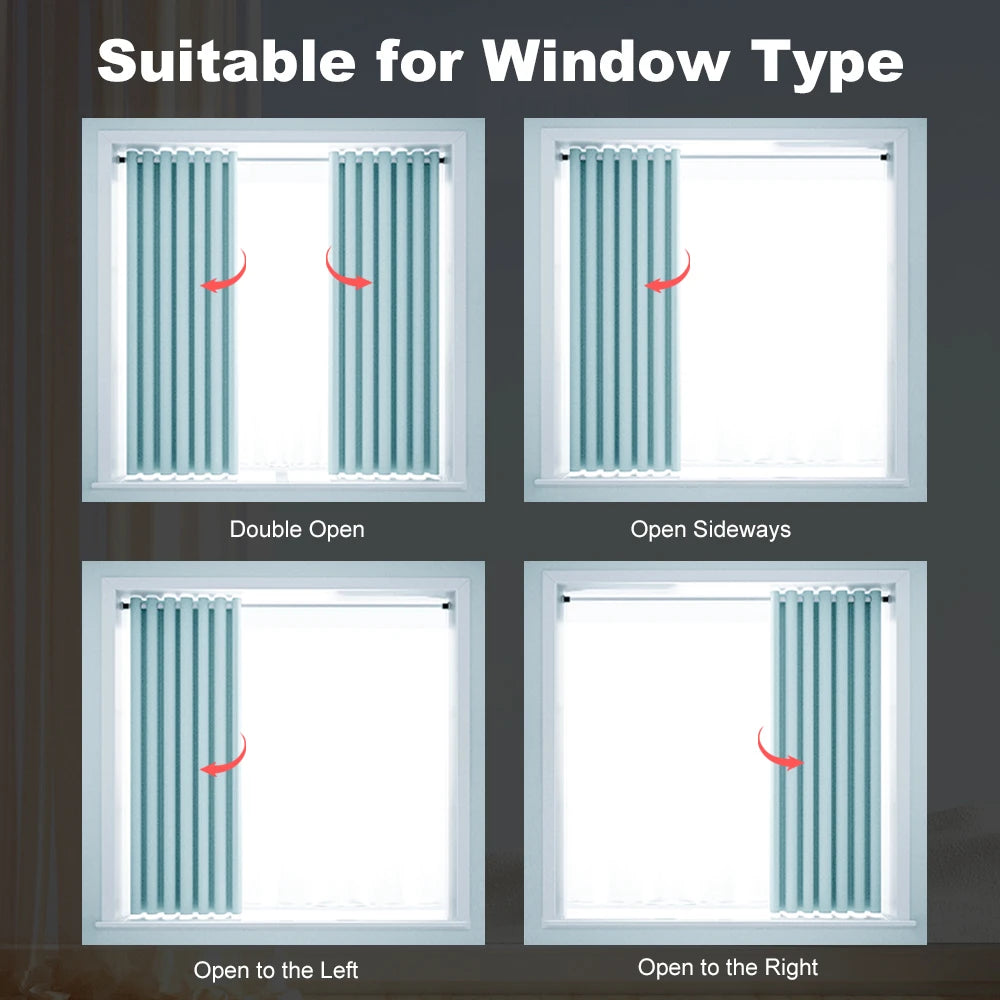 Tuya 155mm ZigBee/WiFi Electric Curtain Motor
