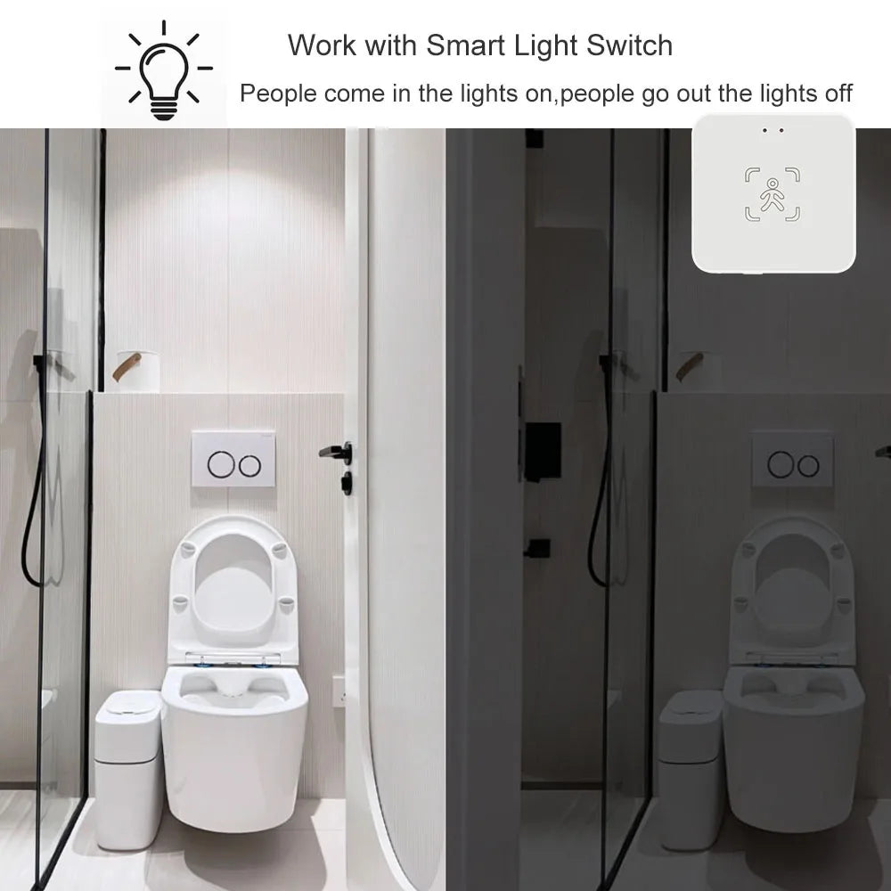 Tuya Zigbee/WiFi MmWave Human Presence Sensor