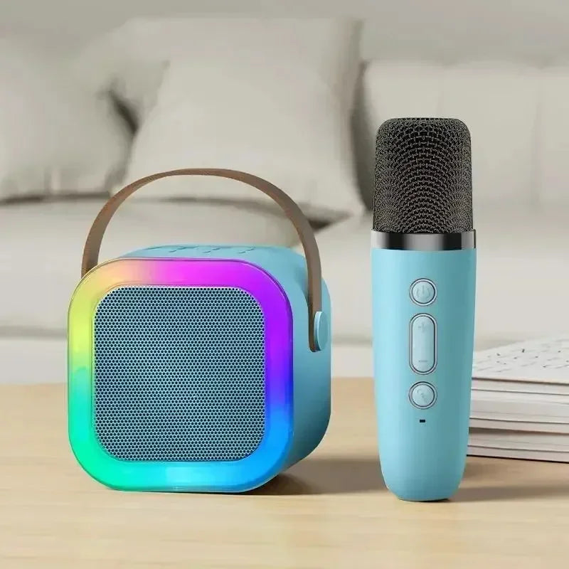 K12 Mini Bluetooth Karaoke Speaker – Portable Wireless Audio with Mic