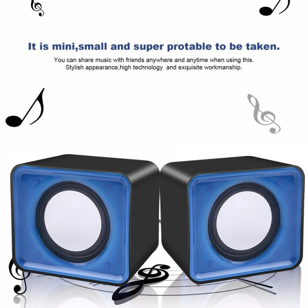 Mini PC Speaker for Laptop & Desktop