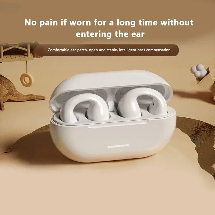 T75 Bone Conduction Wireless Bluetooth 5.3 Headphones