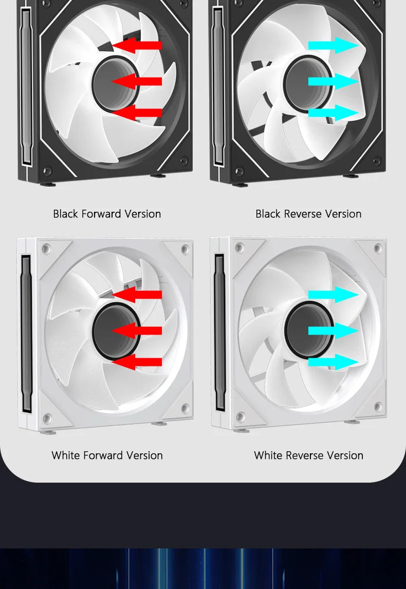 JUMPEAK MX120 360mm ARGB Modular PC Cooling Fan