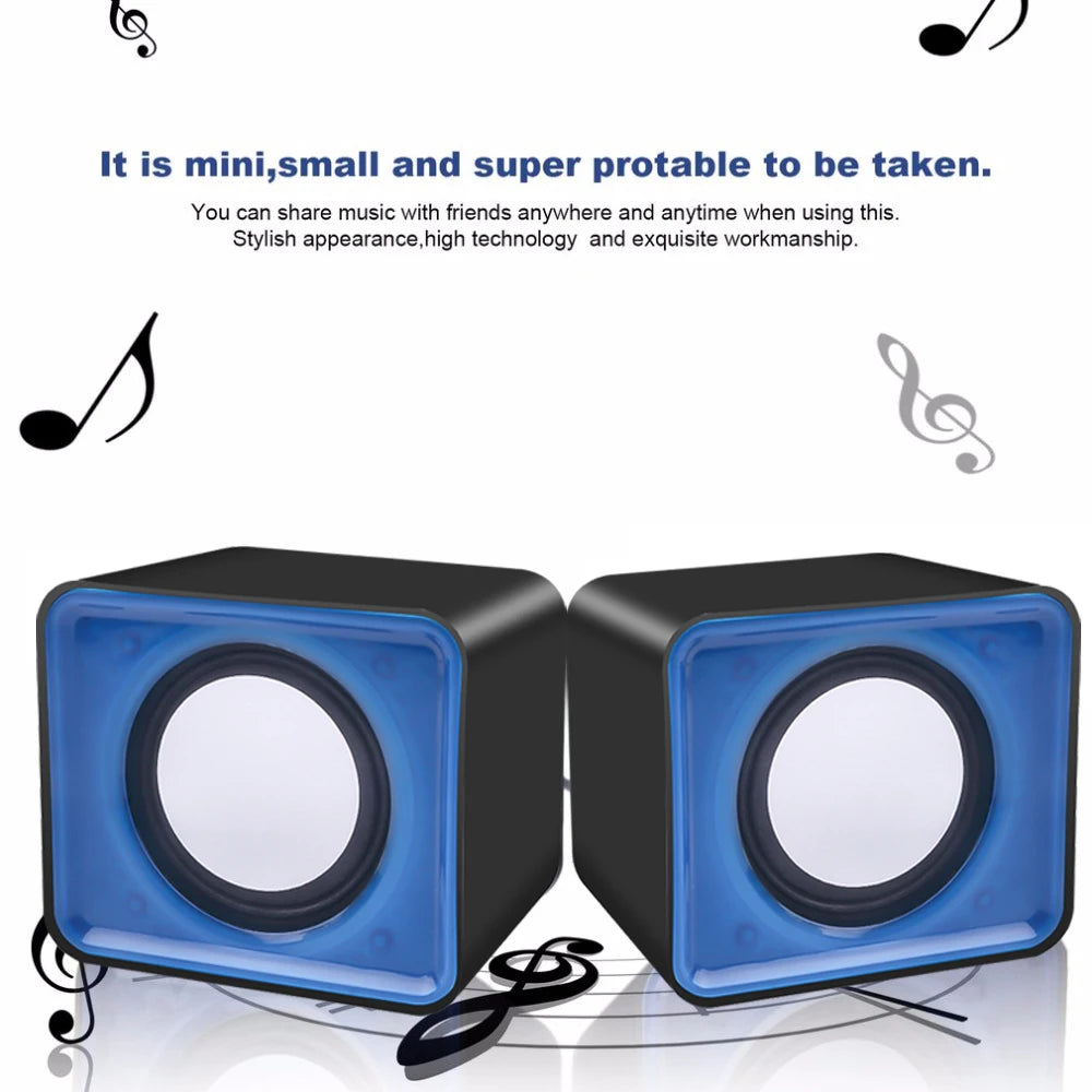 Mini PC Speaker for Laptop & Desktop