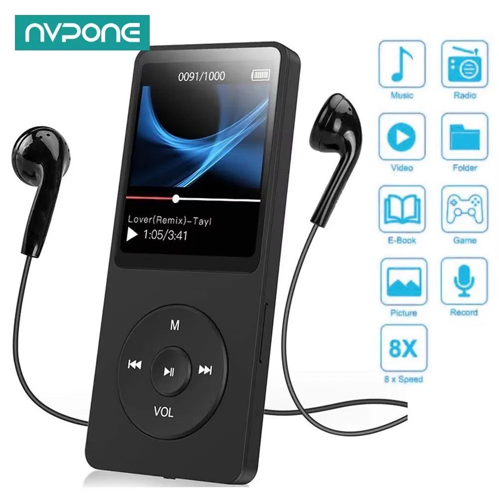 Bluetooth Lossless MP3/MP4 Music Player