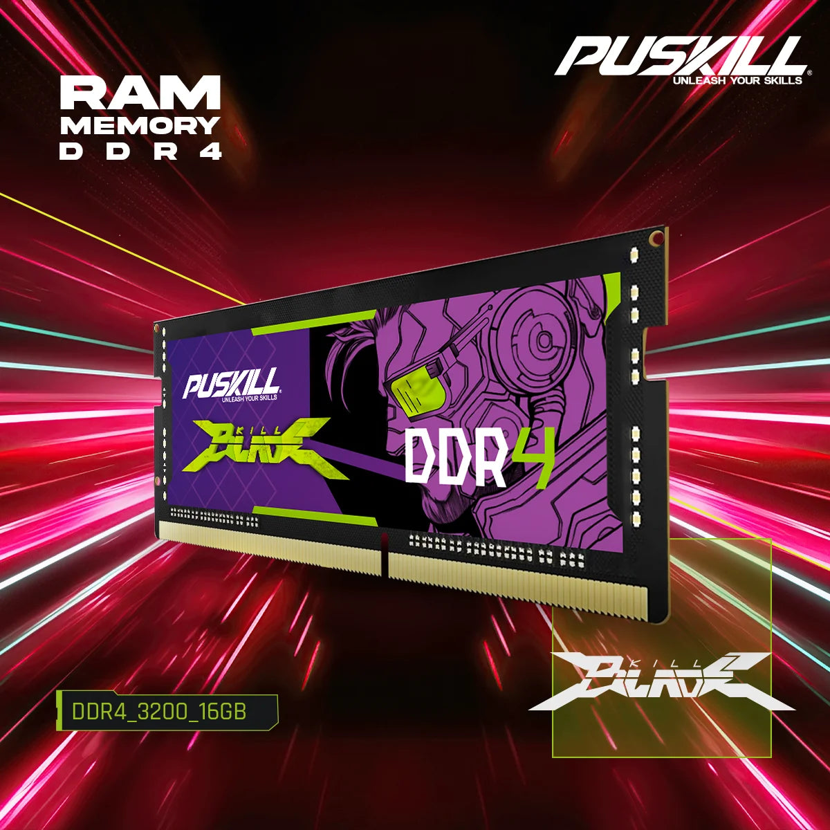 PUSKILL Killblade DDR4 Laptop RAM