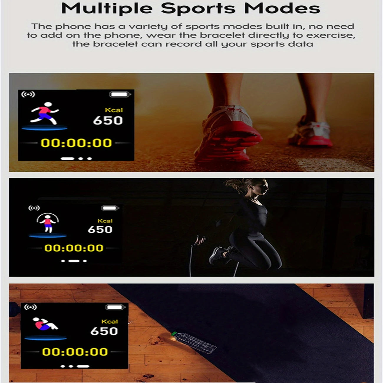 Y68 Smart Watch – Bluetooth Fitness Tracker with Music & Heart Monitor