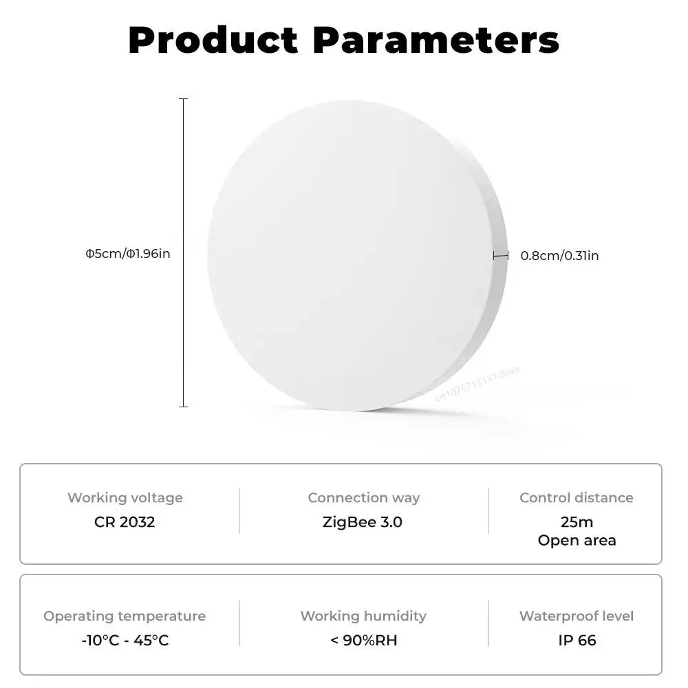 Tuya Smart ZigBee 4-Gang Scene Switch