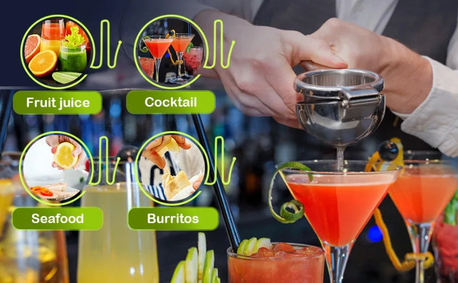 Stainless Steel Manual Lemon Squeezer – Citrus Fruit Press