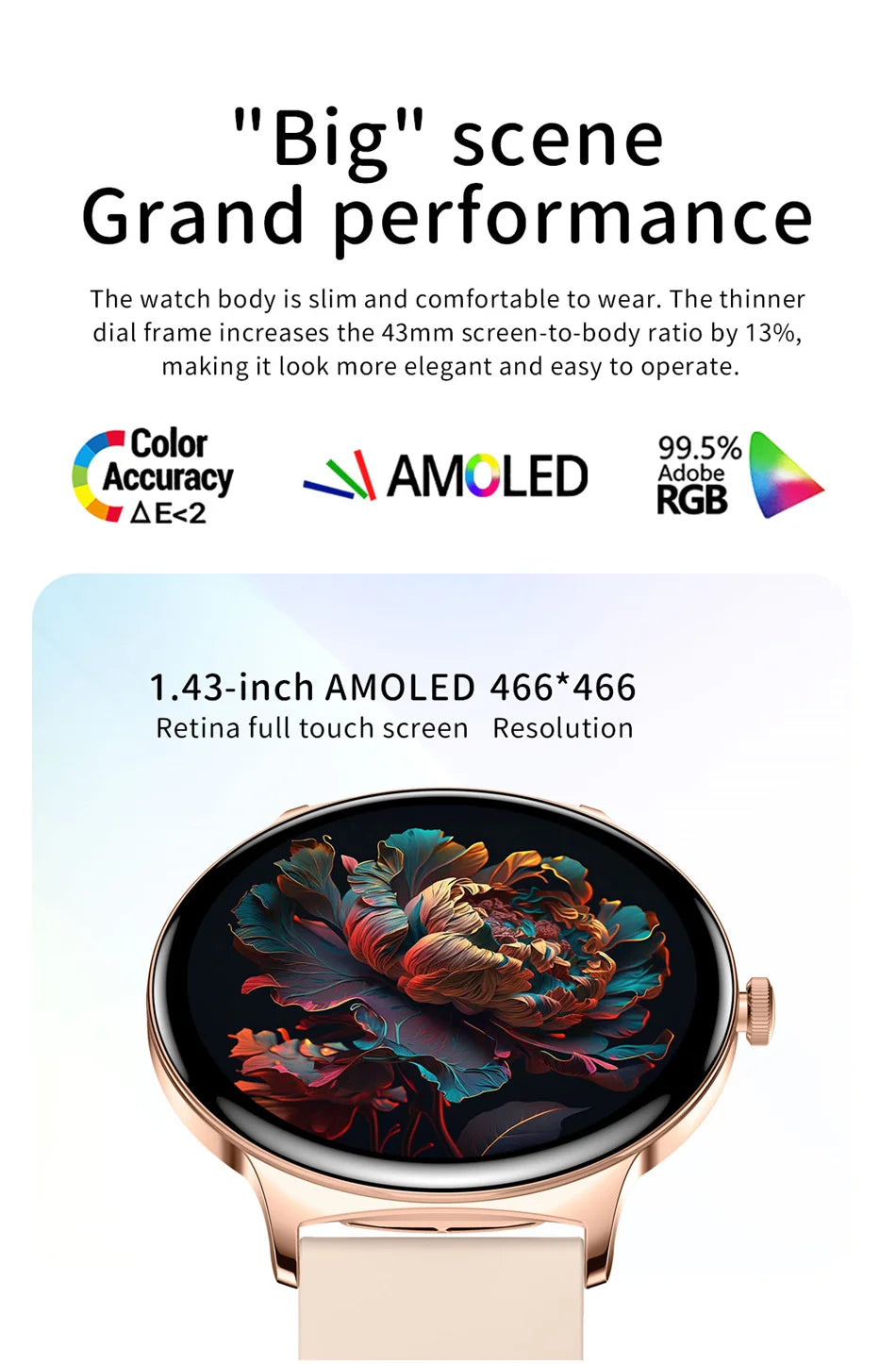 Huawei Women’s Ultra-Slim AMOLED Smart Watch