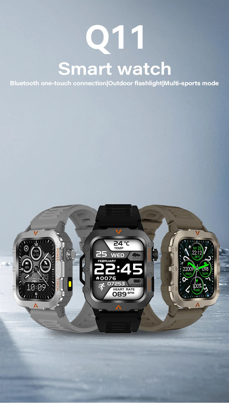 Men’s & Women’s Smart Watch – 3ATM/IP68 Waterproof