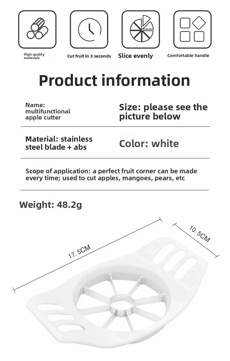 Stainless Steel Apple & Pear Slicer