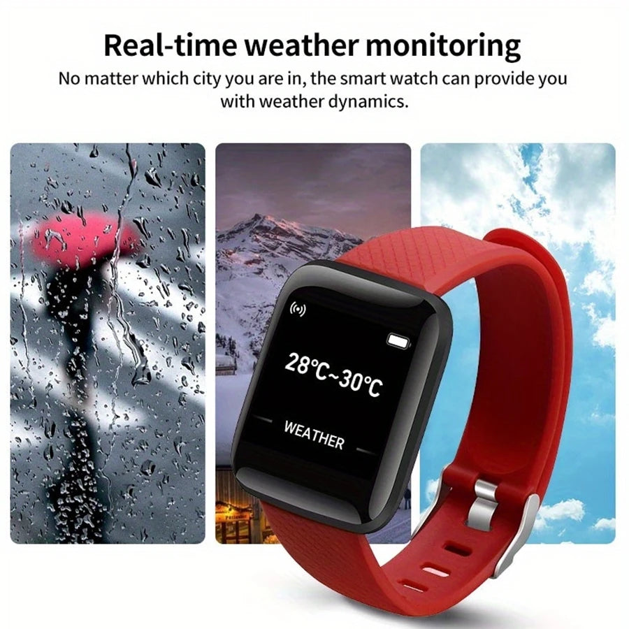 Y68 Smart Watch – Bluetooth Fitness Tracker with Music & Heart Monitor