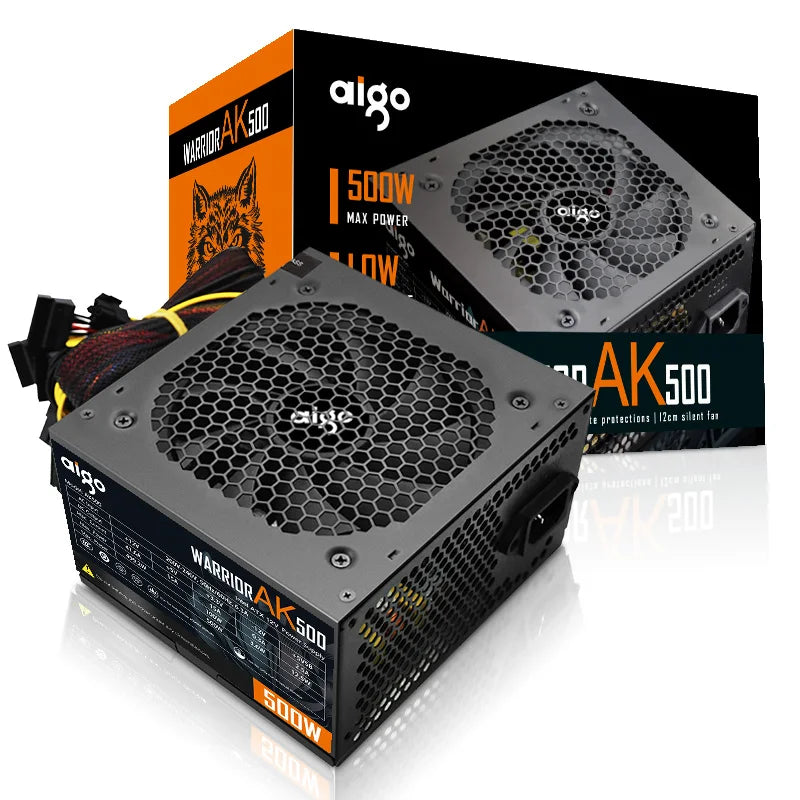 Aigo AK PC PSU – 500W-1000W Gaming Power Supply