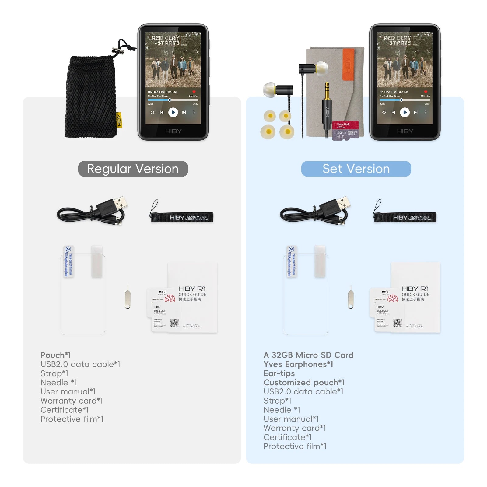 HiBy R1 HiFi Music Player & USB DAC