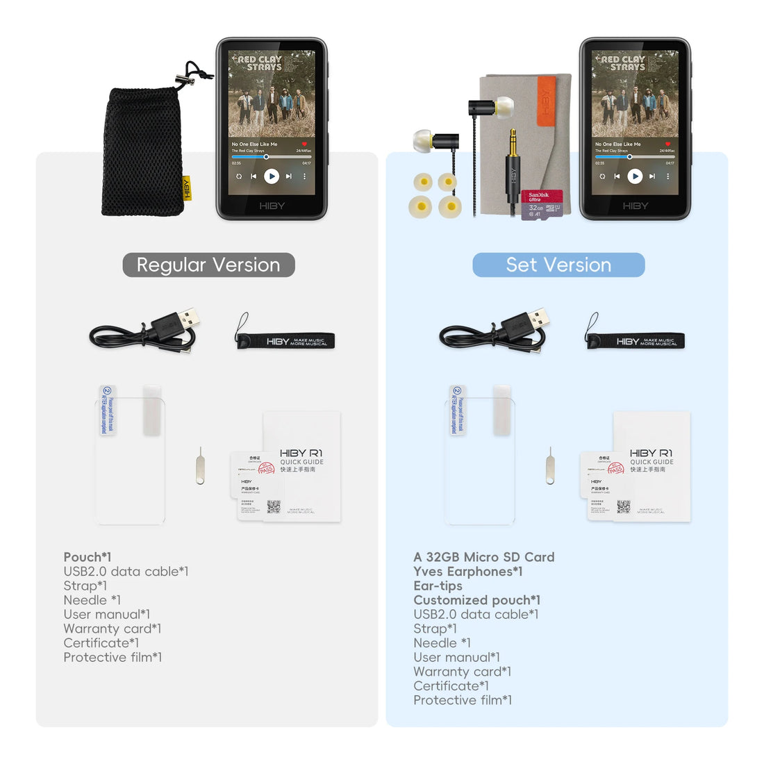 HiBy R1 HiFi Music Player & USB DAC
