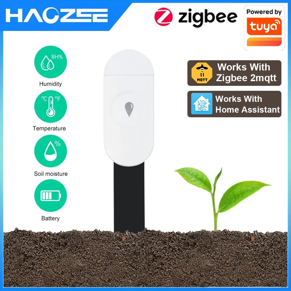 Tuya ZigBee Temperature & Soil Moisture Sensor