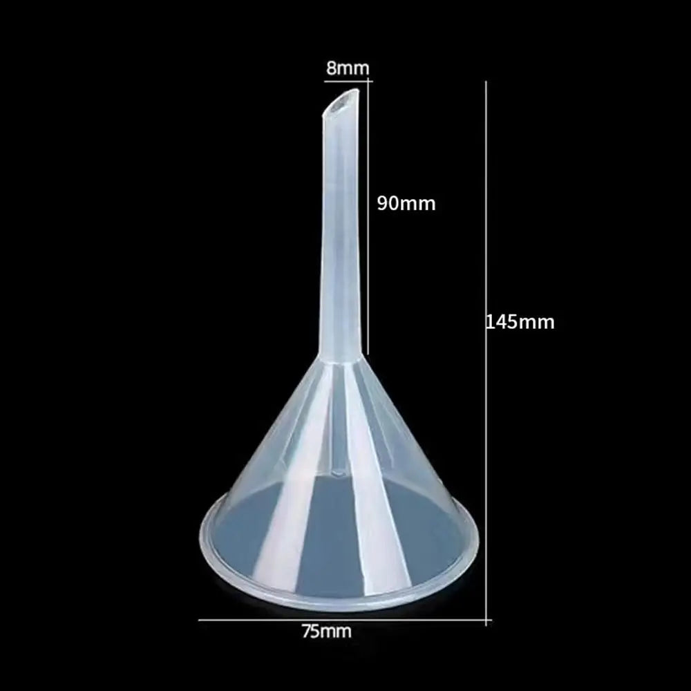 Clear Plastic Funnel Set – Small Bottle Filling Tool (1/3 Pcs)