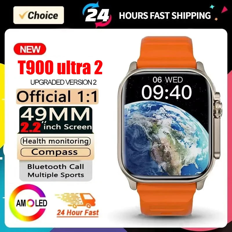 2025 T900 Ultra 2 Smart Watch
