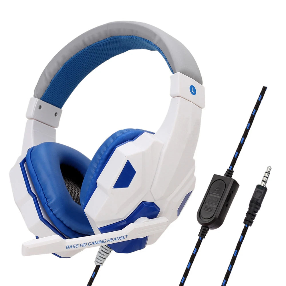 3.5mm Wired Gaming Headset with Mic – Bass Stereo