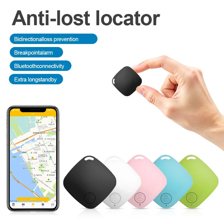 Mini Bluetooth GPS Tracker – Anti-Lost Smart Finder for Kids, Bags, Wallets