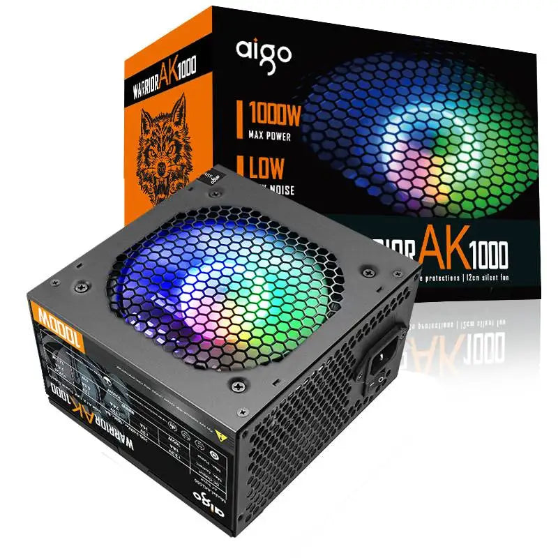 Aigo AK PC PSU – 500W-1000W Gaming Power Supply