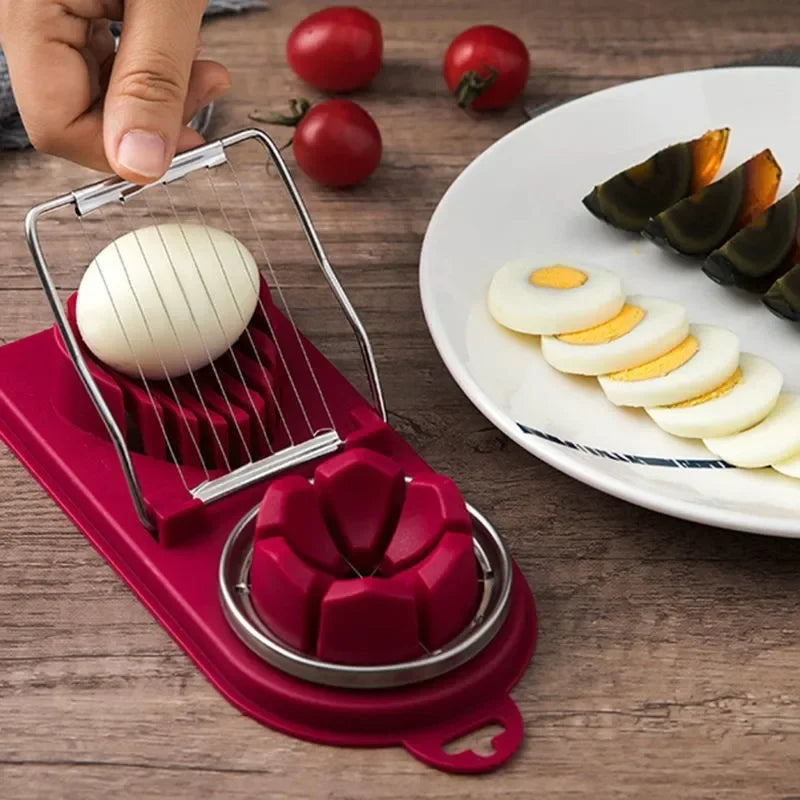 Multifunctional Stainless Steel Egg & Meat Slicer