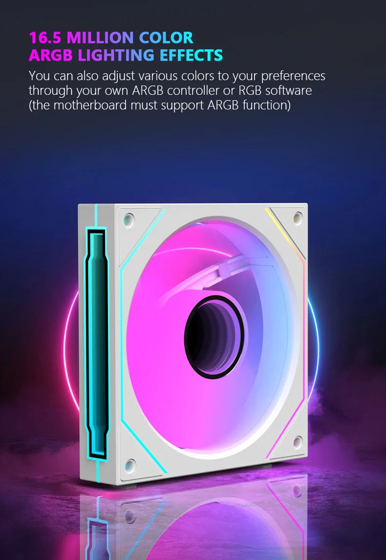 JUMPEAK MX120 360mm ARGB Modular PC Cooling Fan