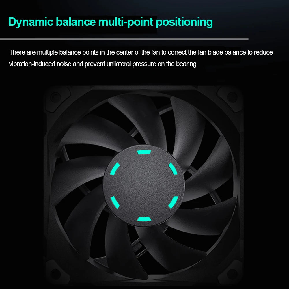 140mm PWM Silent Cooling Case Fan