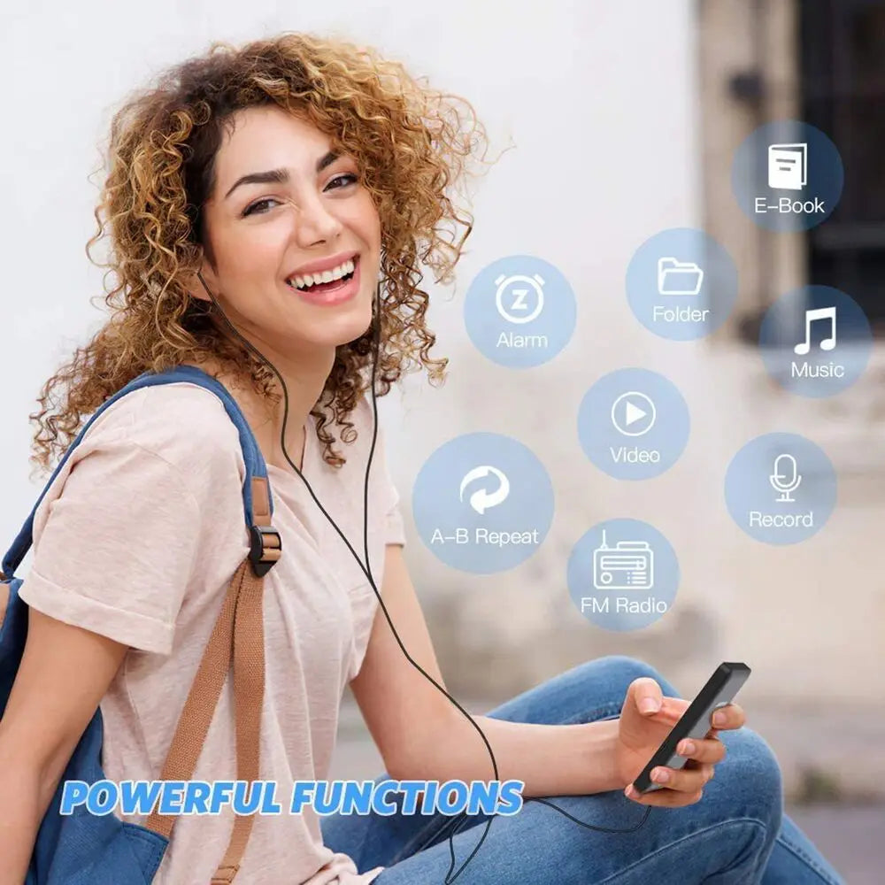 Bluetooth Lossless MP3/MP4 Music Player