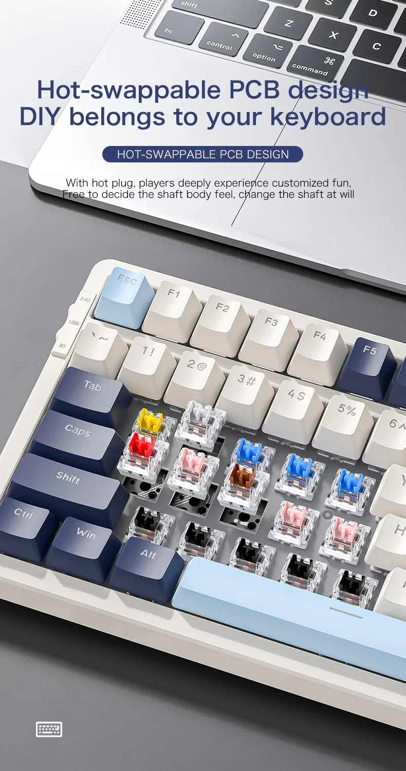 K8 100-Key Wireless Mechanical Keyboard